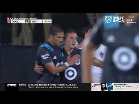 COLvMIN | GOAL: Ethan Finlay, Minnesota United FC - 43rd minute