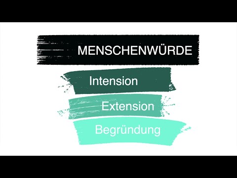 Was ist Menschenwürde? Kurz erklärt, was Menschenwürde bedeutet || DIGITAL ETHICS LAB
