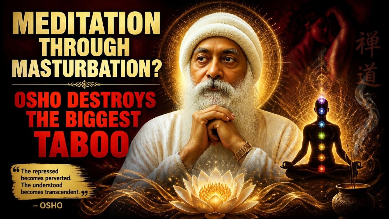 Meditation Through Masturbation? Osho Destroys the Biggest Taboo