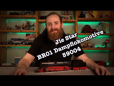 Ich find's schön und Ihr so? - Jie Star BR01 Dampflokomotive 59004