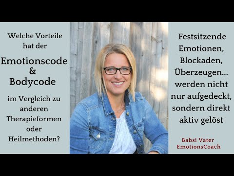 Der Vorteil vom Emotionscode/Bodycode gegenüber klassischen Therapieformen / anderen Heilmethoden