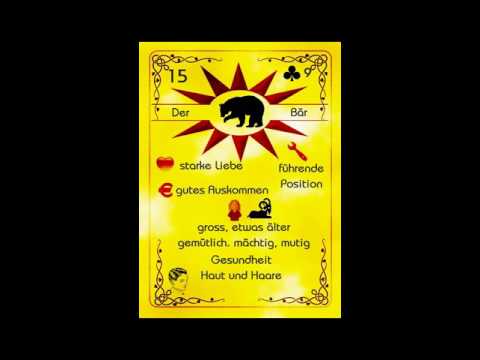 Lenormand Lernkarten