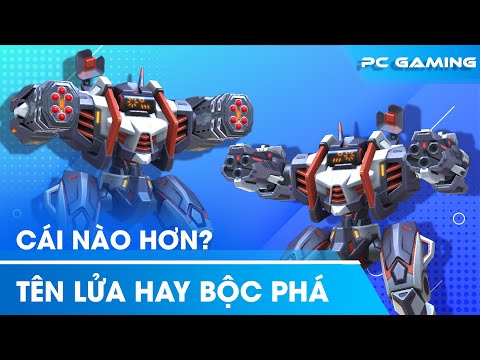 Mech Arena VN# 848| Orion Bệ Tên Lửa 12 và Bộc Phá 12 cái nào mạnh hơn