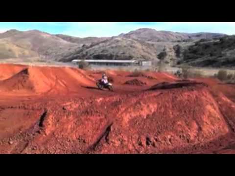 Crash Jeffrey Herlings KTM testtrack