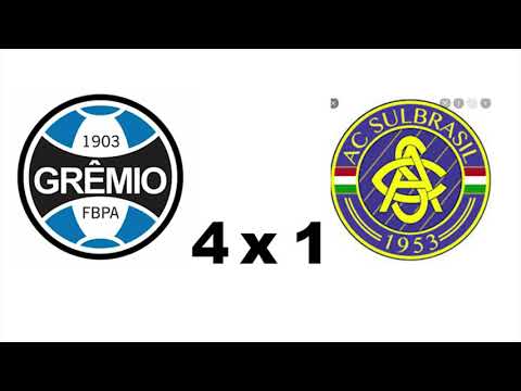 Grêmio 4 x 1 Sulbrasil