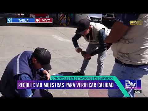 ANH verifica calidad de carburantes en surtidores de Tarija