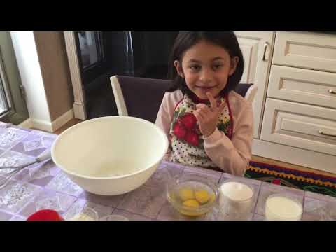 How to bake a cake and send to my teacher.