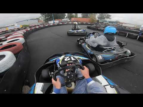 [Dühös videó] Szána Iván GP3 kategória verseny 1/2 - Váci Gokart Bajnokság 10. forduló - 2020-10-17