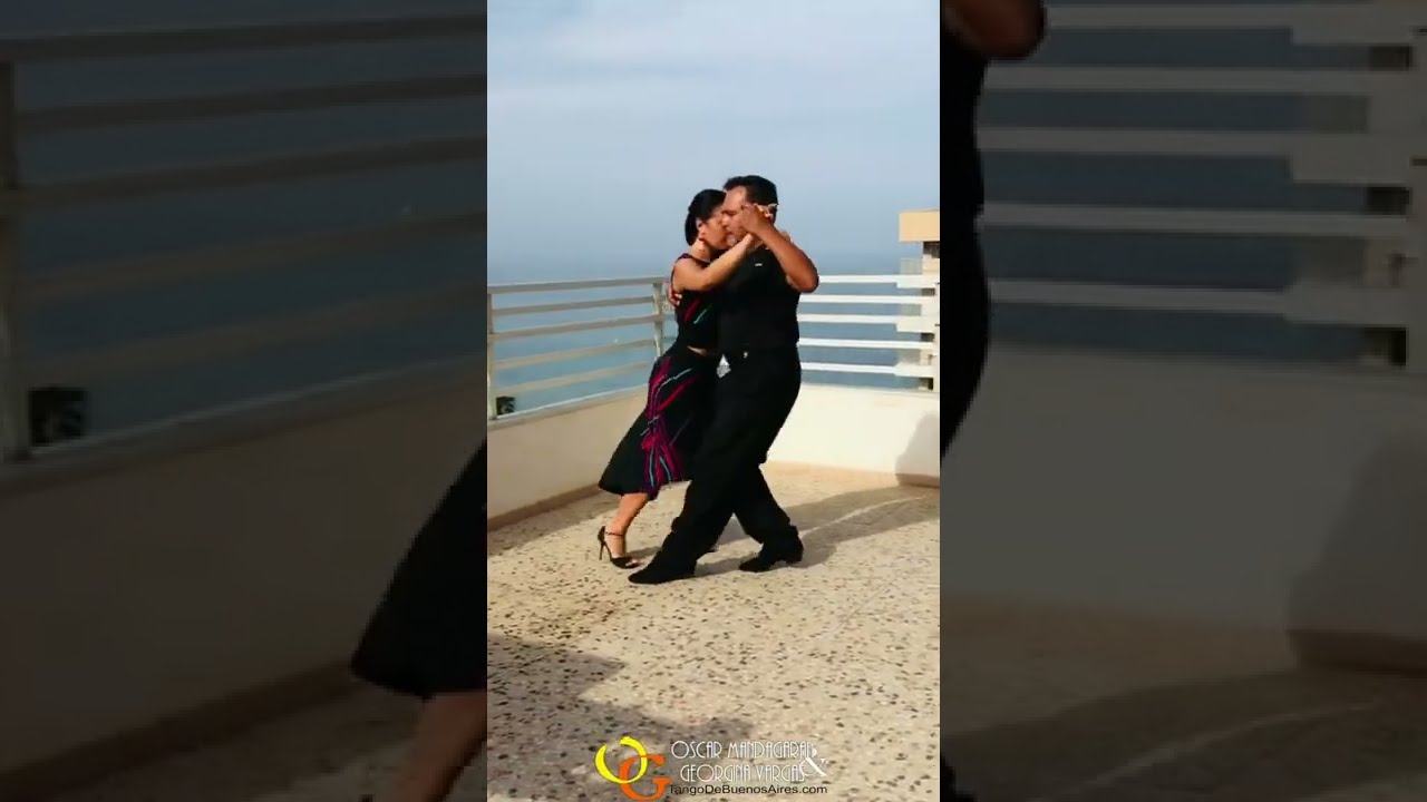 #tango #tangodebuenosaires  #dancers Georgina Vargas Oscar Mandagaran
