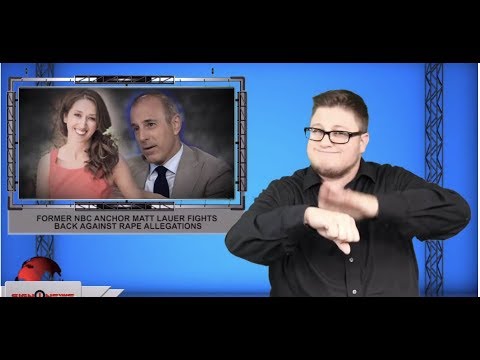 Former NBC anchor Matt Lauer fights back against rape allegations (ASL - 10.10.19)