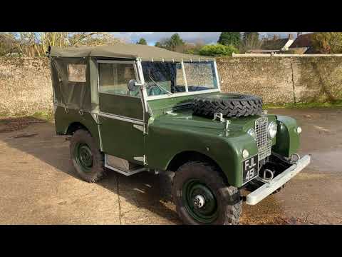 land rover series 1 80in for sale walkaround+ engine running