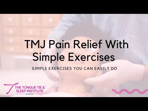 TMJ Pain Relief With Simple Exercises!