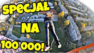 SKACZE NA BUNGEE *prawie umarłam* SPECJAŁ NA 100k!