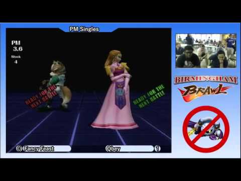 Birmingham Brawl 2 PM Singles - Fancy Feast (Fox, Roy) vs. Qbey (Zelda)