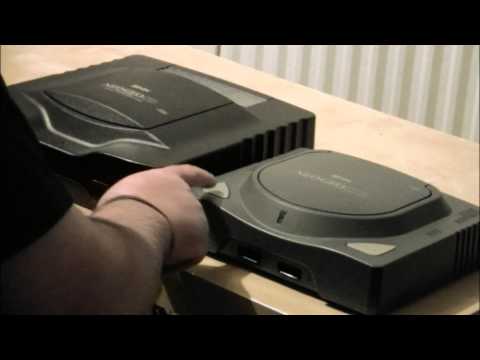 Neo Geo CD vs Neo Geo CDZ #neogeo #neogeocd