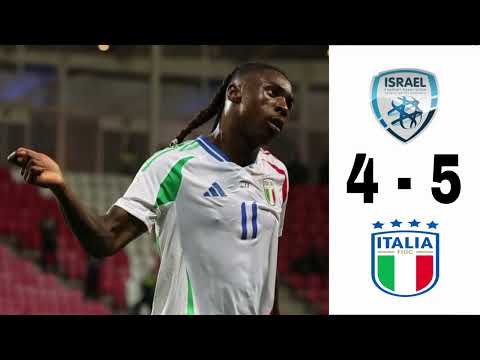Israel vs Italy 4-5 Highlights & All Goals World Cup Qualifiers