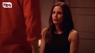 Monica and Chandler's proposal is the sweetest thing in the world. You can tell the moment pushes them both out of their comfort zone, but they both come to the realization that the proposal isn't as important as the love it celebrates.