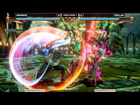 Soulcalibur VI Monthly #1 - Oofmatic (Azwel) vs Stellar (Nightmare) [4K/60fps]