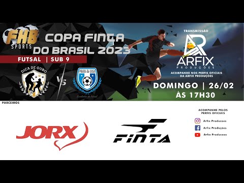 DICA DE OURO x PRATA DA CASA - FUTSAL SUB 9