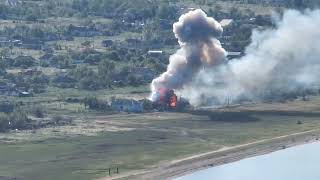 На юге Украины арта ВСУ уничтожила вражескую БМП с боекомплектом (видео)