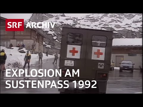 Explosion von Militär-Munition am Sustenpass (1992) | Schweizer Armee-Unglück | SRF Archiv