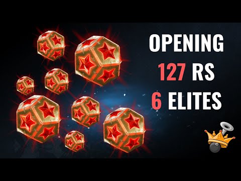 OPENING 127 RS + 6 ELITES - Marvel Strike Force FR