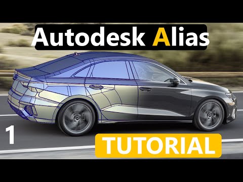 Audi A3 Sedan 2021 Course | Chapter 1 | Free Alias Tutorial | MS3D