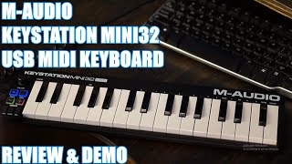 Video thumbnail for M-AUDIO MIDI MINI 32 MK3 Review & Demo by Newcastle Music Studios
