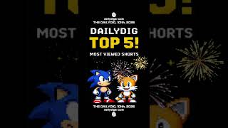 DailyDig Top 5! Most Viewed Shorts with Tails' Fireworks | #shorts #sonicshorts