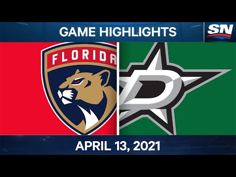 NHL Game Highlights | Panthers vs. Stars - Apr. 13, 2021
