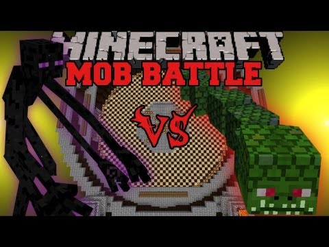 Mutant Enderman Vs Naga - Minecraft Mob Battles - Twilight Forest and Mutant Creatures Mod