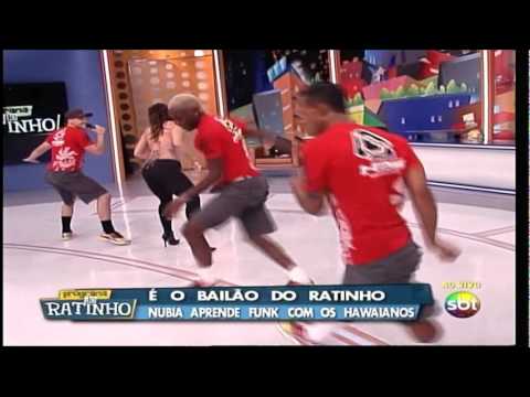 Os Hawaianos  e Núbia Oliver no Ratinho