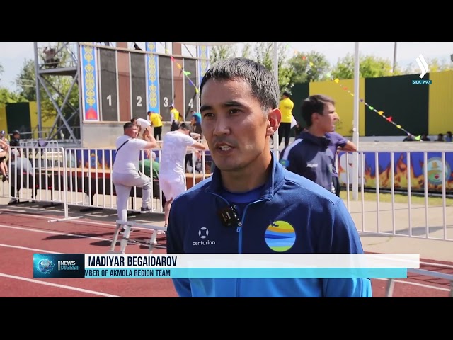 Kostanay ilinde Kazakistan Yaz İtfaiye ve Kurtarma Sporları Şampiyonası düzenleniyor