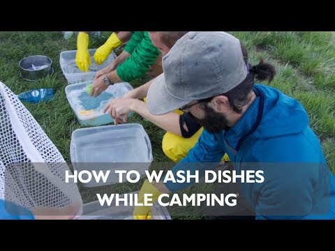 Dishwashing for Frontcountry; Leave no trace skills series
