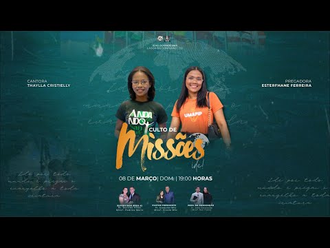 IEAD COMADESMA LAGOA DA CONFUSÃO -TO CULTO DE MISSÕES