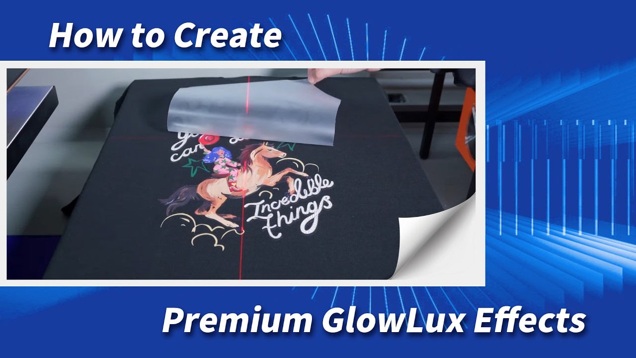 How to Press Sublistar GlowLux DTF Transfers