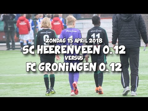 4 GOALS! sc Heerenveen o.12 - FC Groningen o.12 | vriendschappelijk | SONY FDR-AXP33
