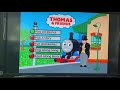 Thomas Friends Thomas The Really Brave Engine Other Adventures 2006 DVD Menu Walkthrough