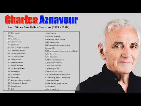 Charles Aznavour Greatest Hits - Best Songs Of Charles Aznavour - Charles Aznavour Playlist