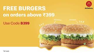 McDonald's Free Burgers | McDonalds Coupon Code - McDonald's India