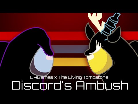 Discord's Ambush | DAGames x The Living Tombstone ft. Odyssey Eurobeat | Mashup Visualizer