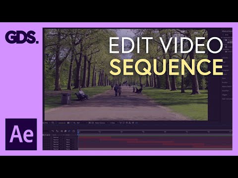Edit a Video Sequence In After Effects Ep38 48 Adobe After Effects for Beginners
