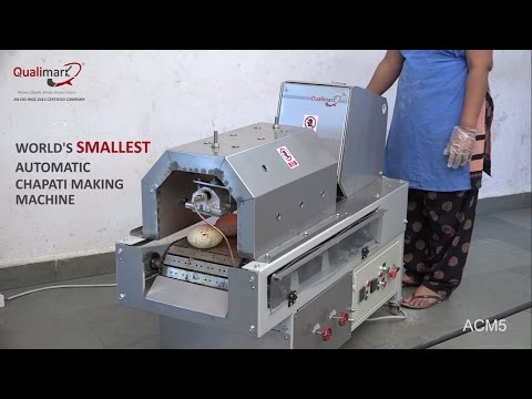 Compact automatic chapati making machine
