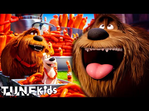 Day-Dreaming In The Sausage Factory (We Go Together 'Grease') | The Secret Life Of Pets | TUNE: Kids