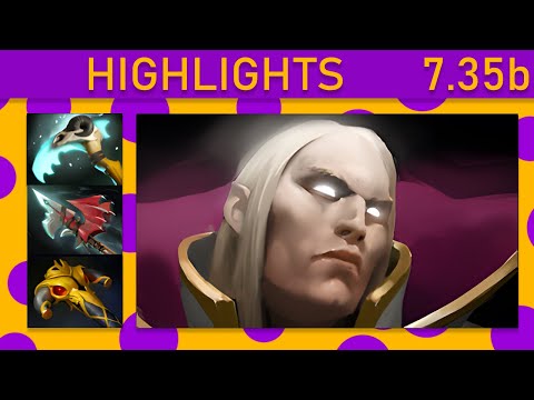 🌟Invoker 25+ Kills! Mid Highlights 7.35b - Dota 2 Top MMR