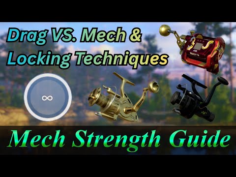 Russian Fishing 4 | Drag Vs. Mech Strength & Locking Techniques