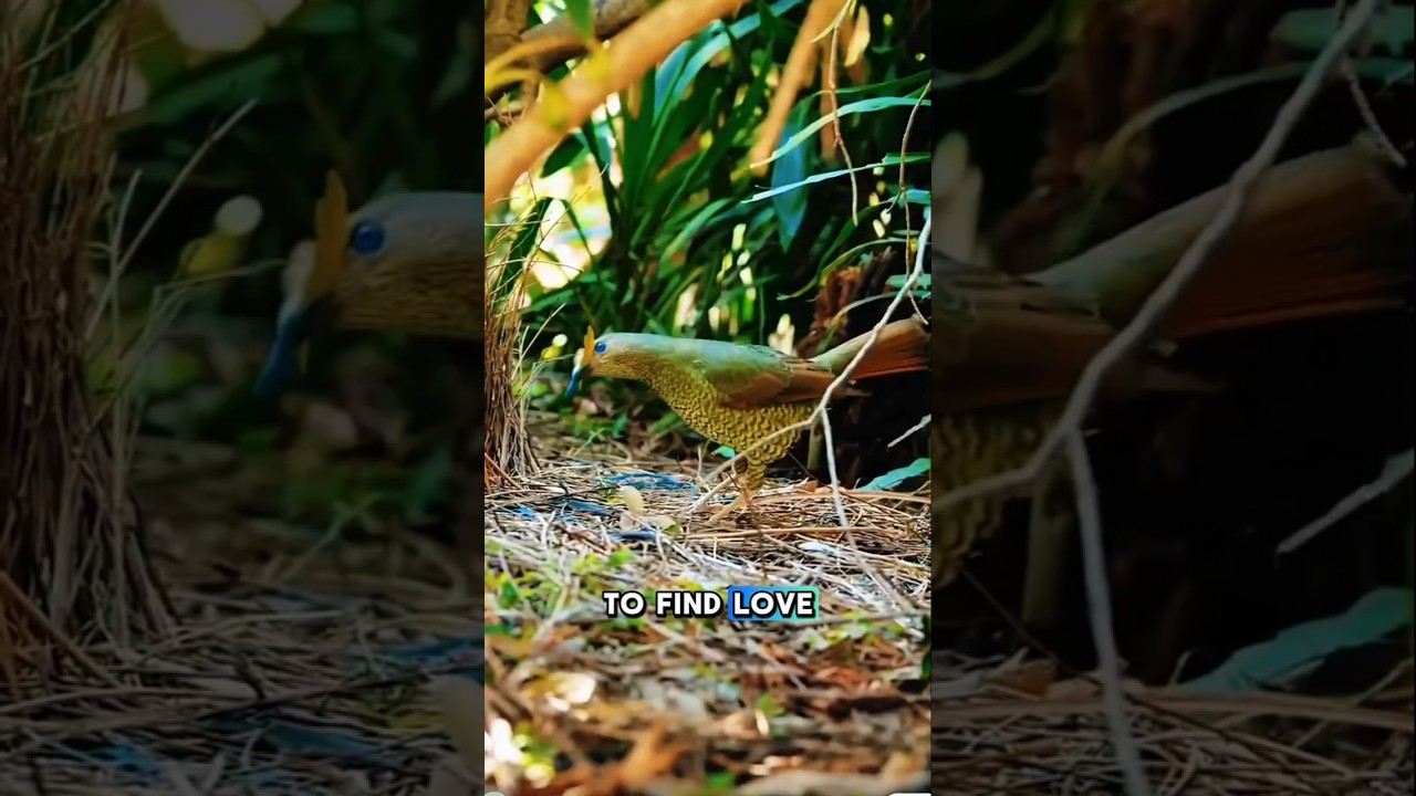 This Bird Is a Better Designer Than You! 🎨🐦 | Bowerbird’s Love Art #ecoflash