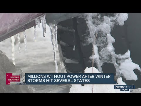 Winter storm hits Northeast US