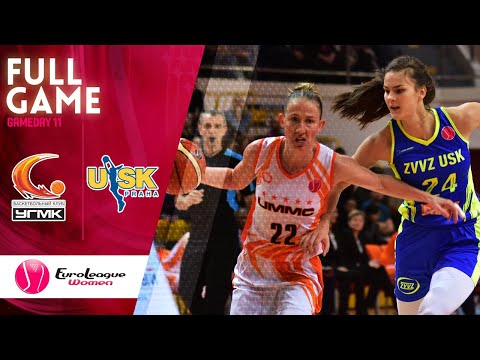 UMMC Ekaterinburg v ZVVZ USK Praha - Full Game - EuroLeague Women 2019-20