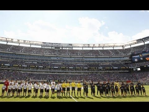 El VCF doblega al Inter en la primera parte (2-0)